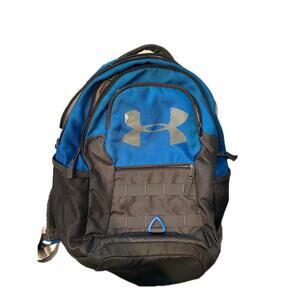Under Armour Big Logo 5.0 Backpack Blue Gray